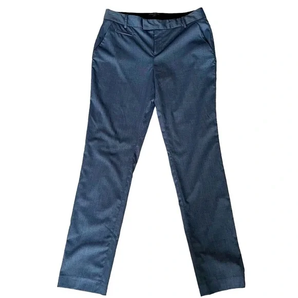 Banana Republic Jackson Fit Women’s Sz 6L Blue Gray Dress Pants Office Trousers - Picture 2 of 15